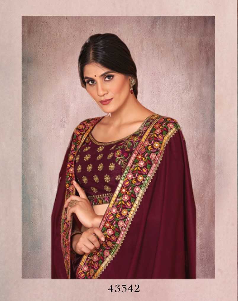 mahotsav norita 43000 drashti fancy georgette stylish saree with blouse 