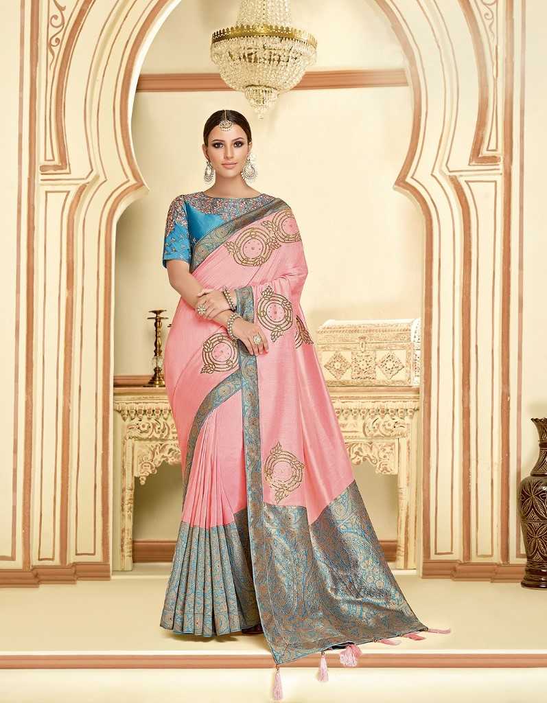 mahotsav norita vol 2 fashionable design fancy saree with blouse exports 