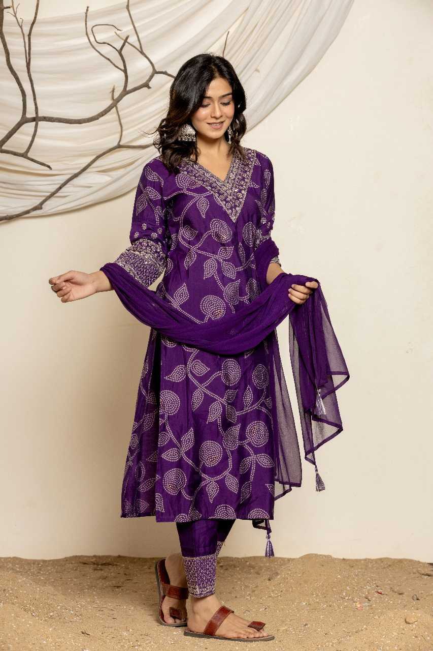 pr 2127 fullstitch fancy print zari work combo salwar kameez