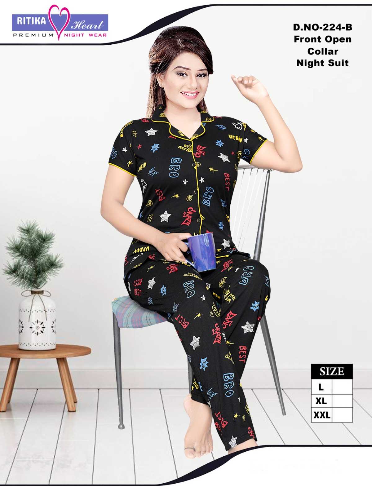 pr 224 lucky night wear regular use coller style sinker hosiery full stitch catalog 