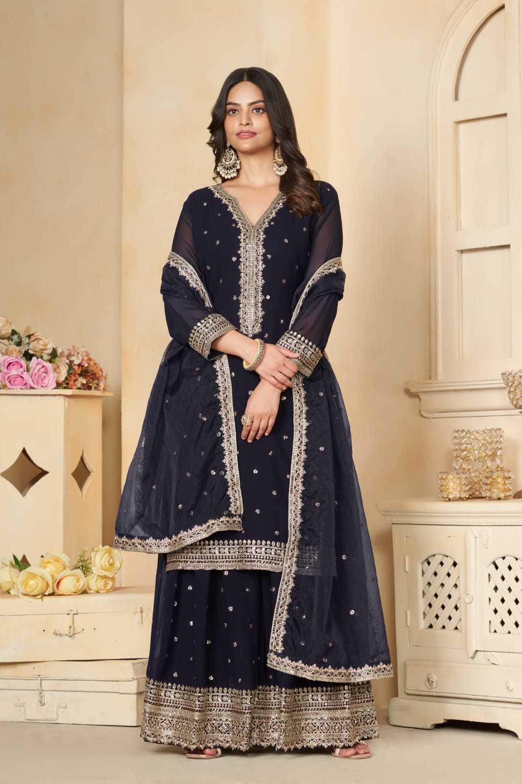 PR 9STAR NEW LUNCHING LOTUS VOL-1 PARTY WEAR COLLECTION READY TO SHIP