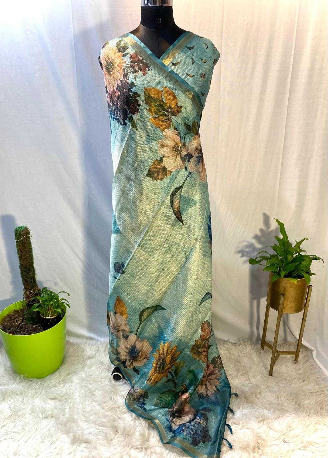 pr kc 3004 classic look soft silk saree with blouse