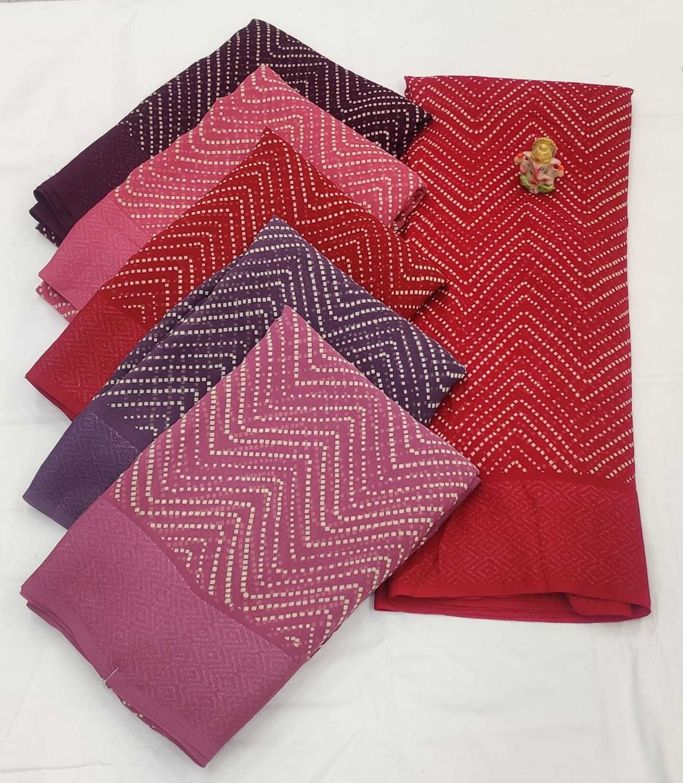 pr rolex fancy georgette regular wear saree wholesaler 