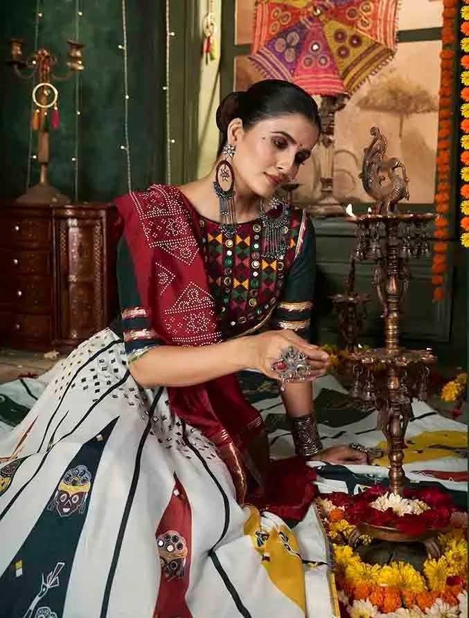 shubhkala raas vol 12 navratri special fashionable designer lehenga choli