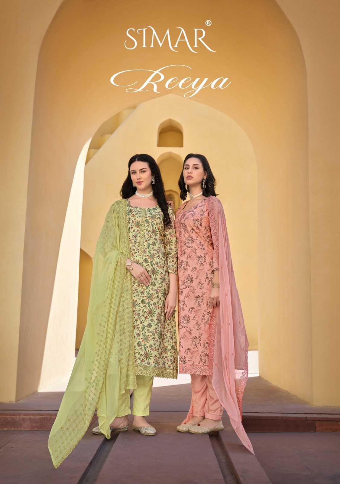 glossy reeya digital printed cotton 3pcs salwar suits