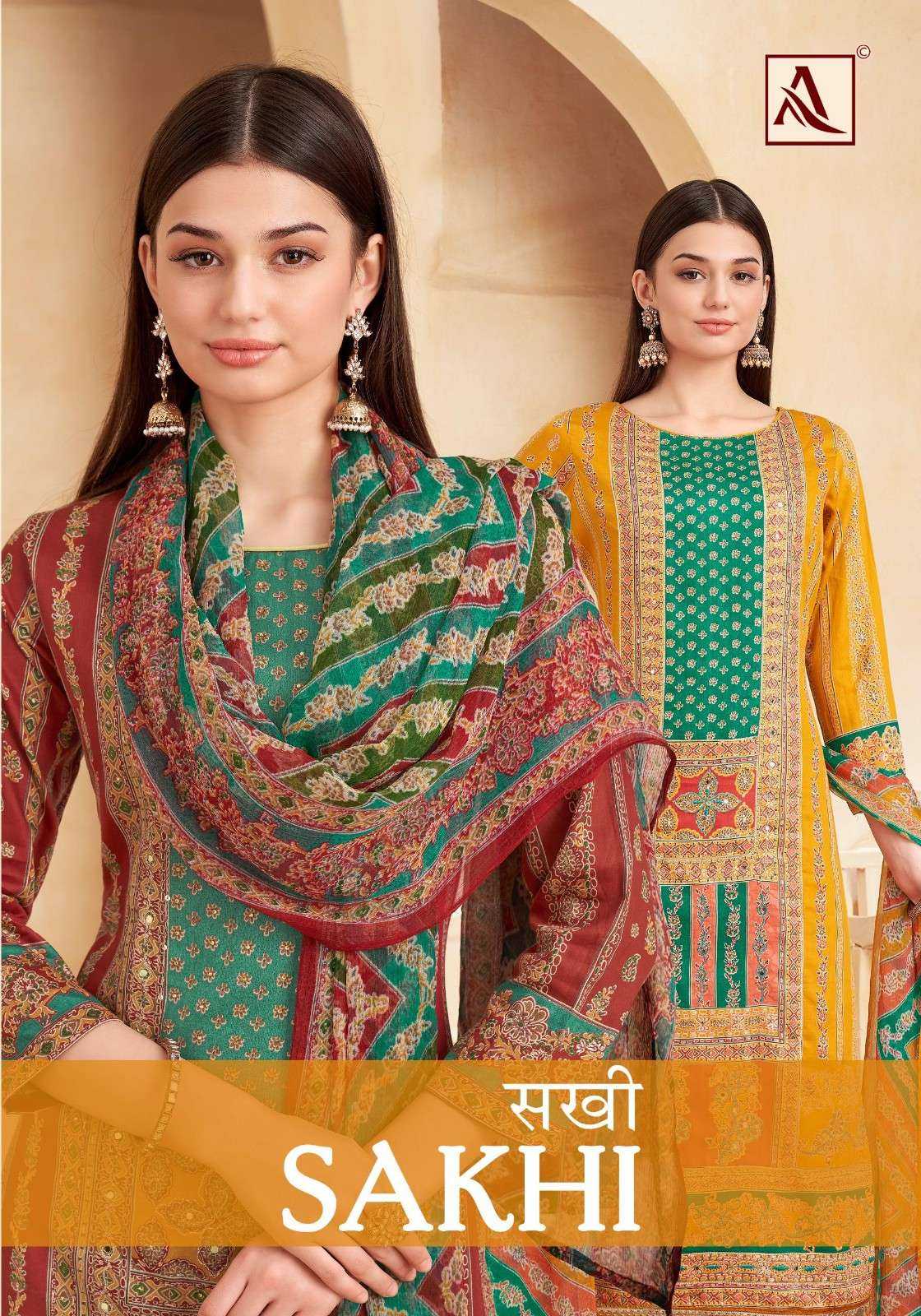 alok sakhi zam cotton amazing print bollywood style pakistani salwar suit 