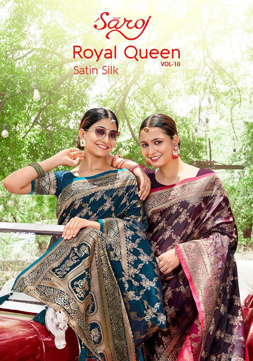 Royal Queen Saroj  vol.10 satin silk