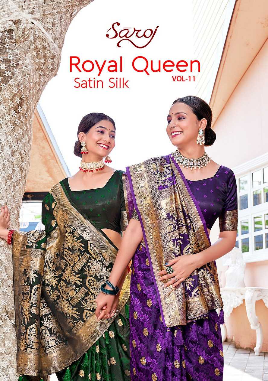 Royal Queen Saroj  vol.11 satin silk