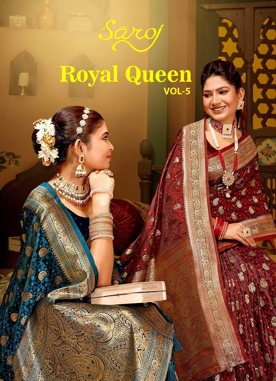  Royal Queen Saroj vol.5 satin silk