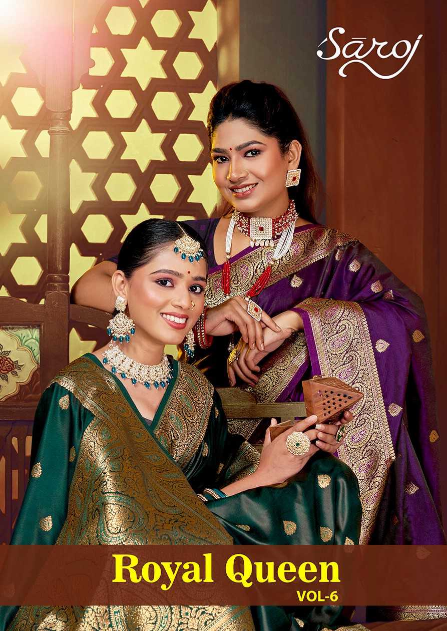 Royal Queen Saroj  vol.6 satin silk