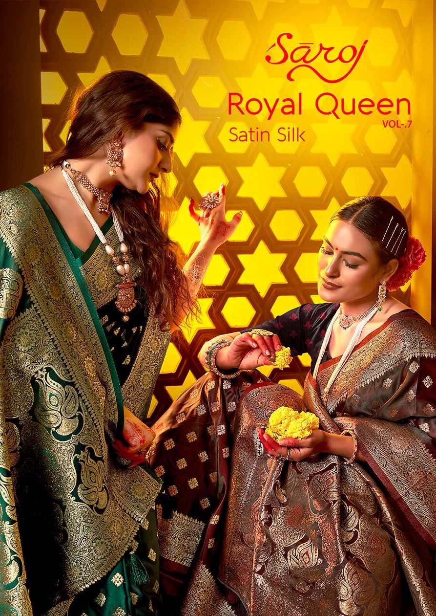  Royal Queen saroj vol.7 satin silk