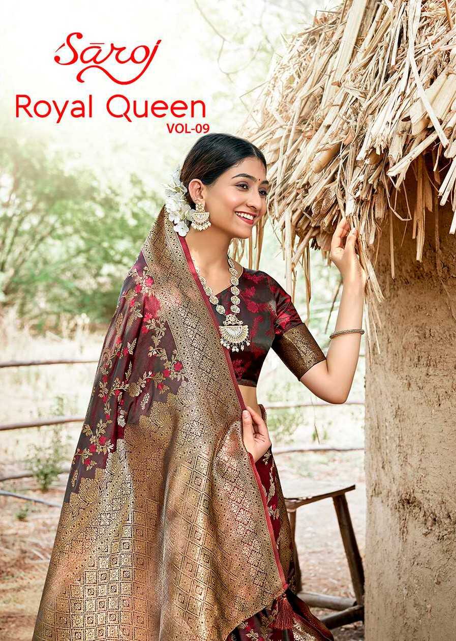 Royal Queen Saroj  vol.9 satin silk
