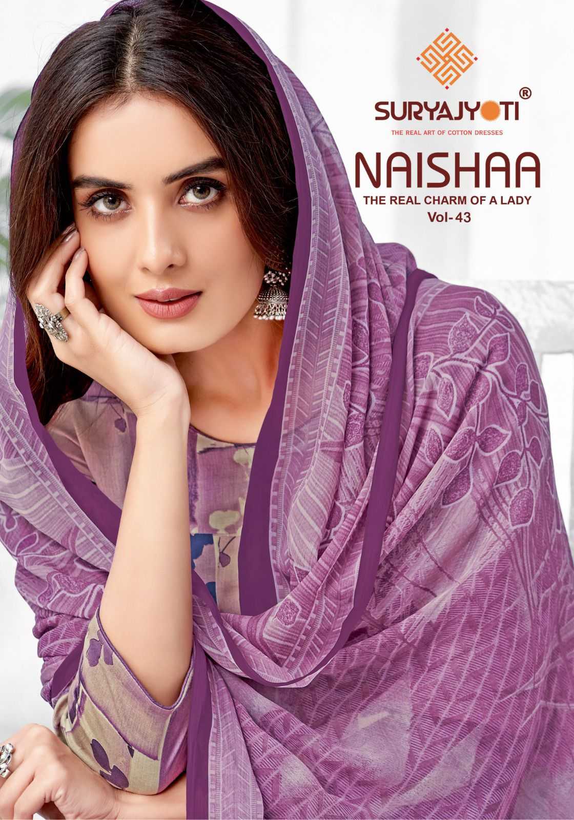 naishaa vol 43 by suryajyoti trendy comfy wear salwar suit