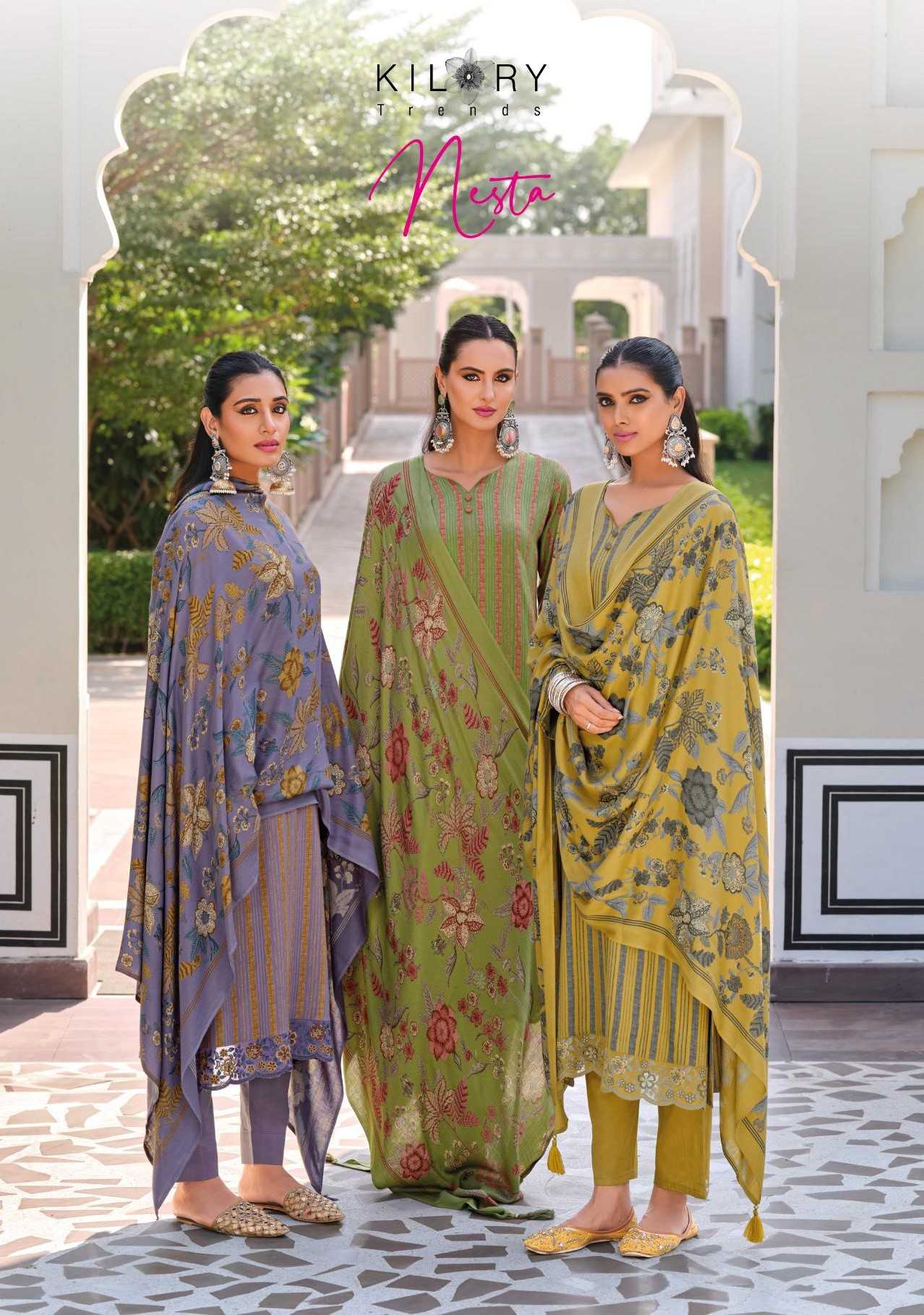 nesta by kilory trends viscose pashmina winter wear suits