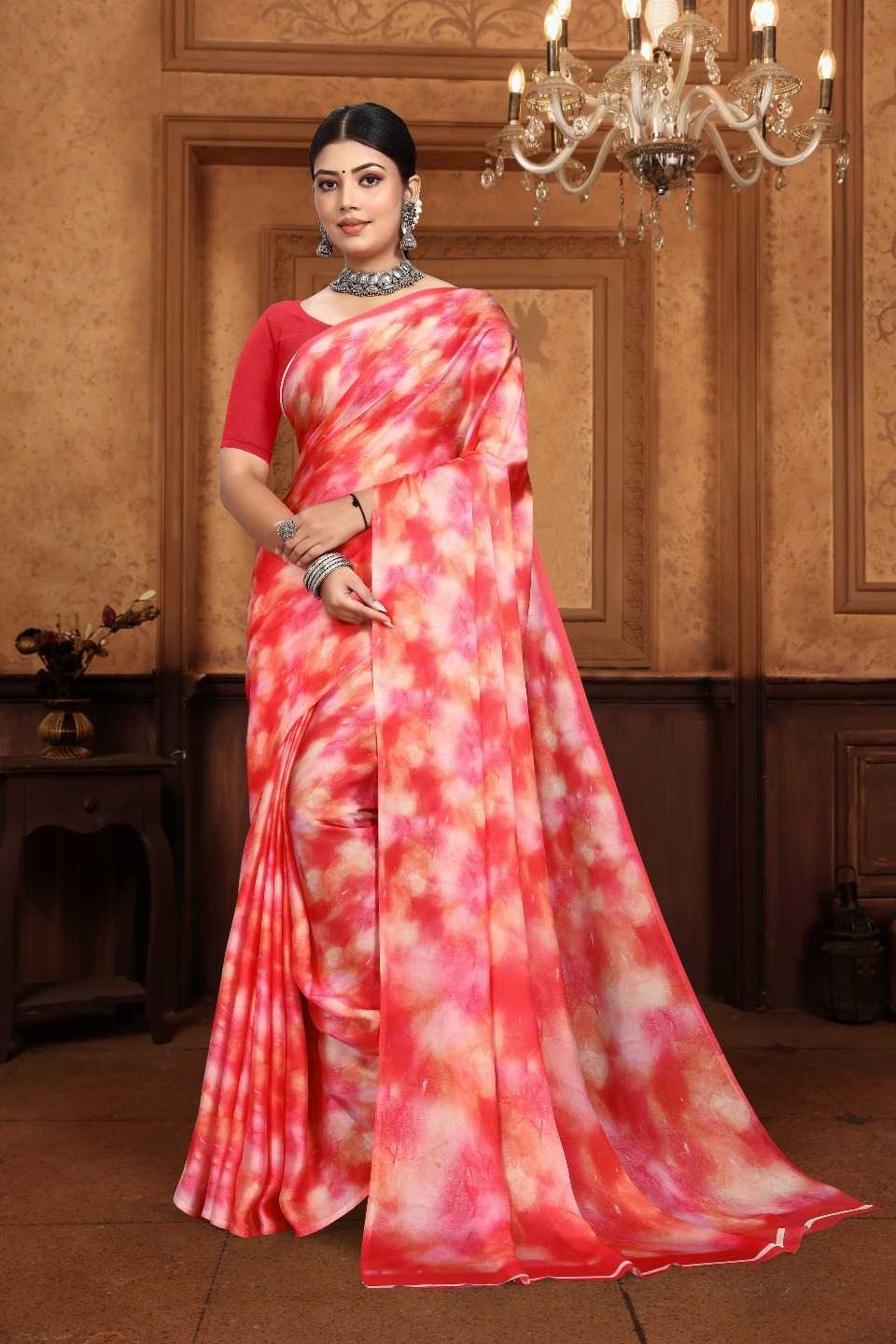 sanjana designer savan fancy satin georgette best saree online 