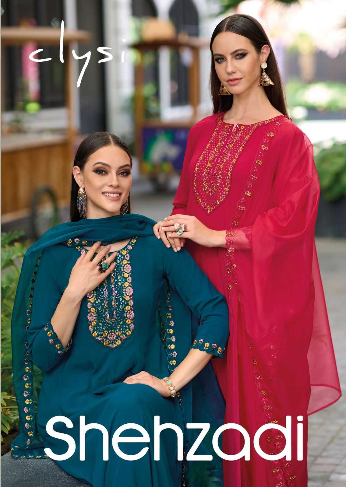 clysi by shehzadi viscose fully stitch festival wear salwar suit 