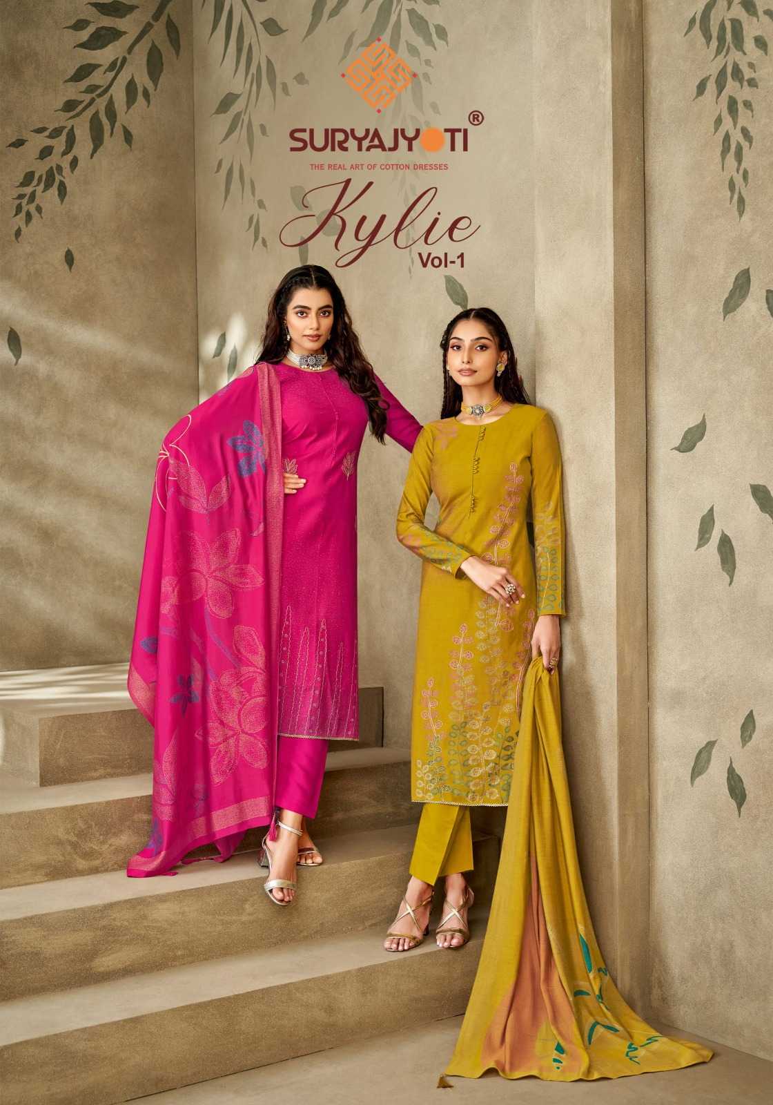 kylie vol 1 by suryajyoti fashionable print modal stylish salwar suits