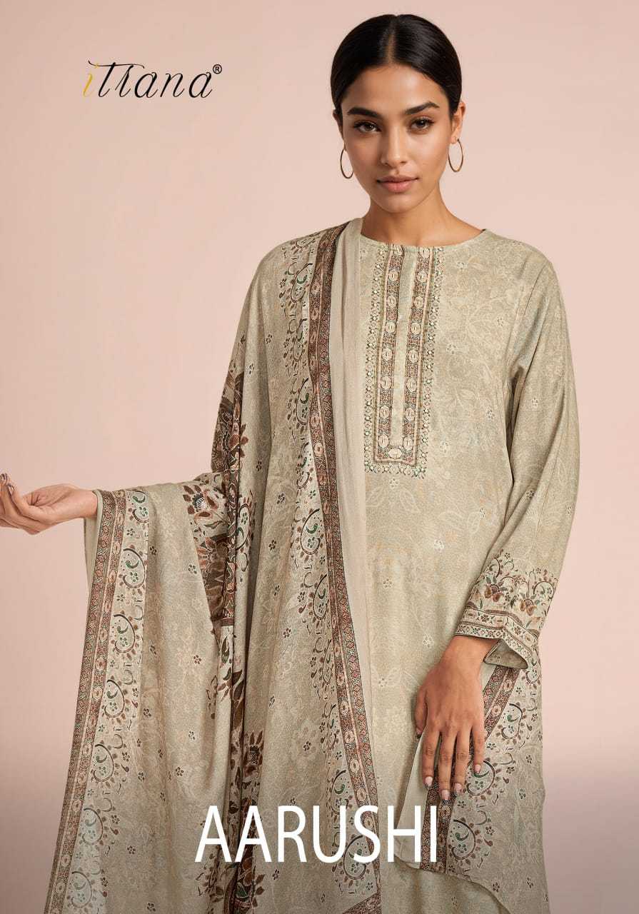 sahiba aarushi twill digital print casual wear unstitch salwar suit 