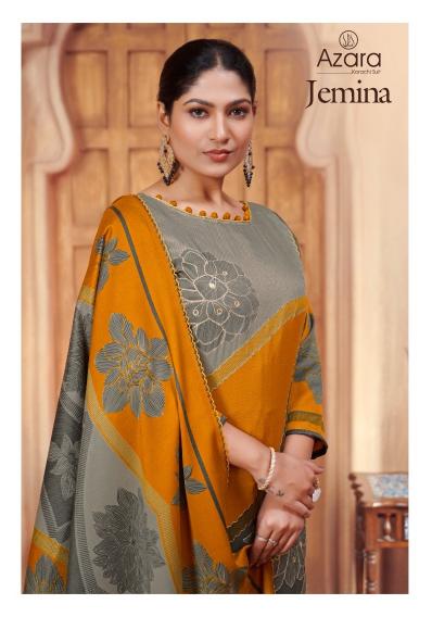 jemina by azara radhika fashion lawn cotton unstitch suit