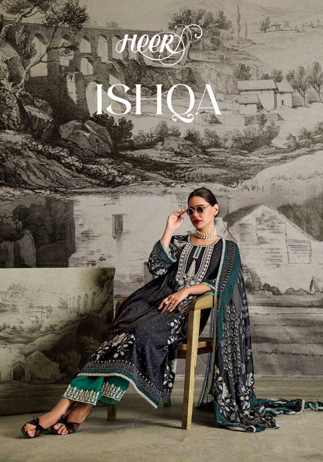 kimora ishqa 9451- 9456 muslin print pakistani unstitch salwar suit