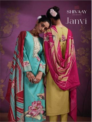 ibiza lifestyle janvi unique style  lawn cotton salwar suits