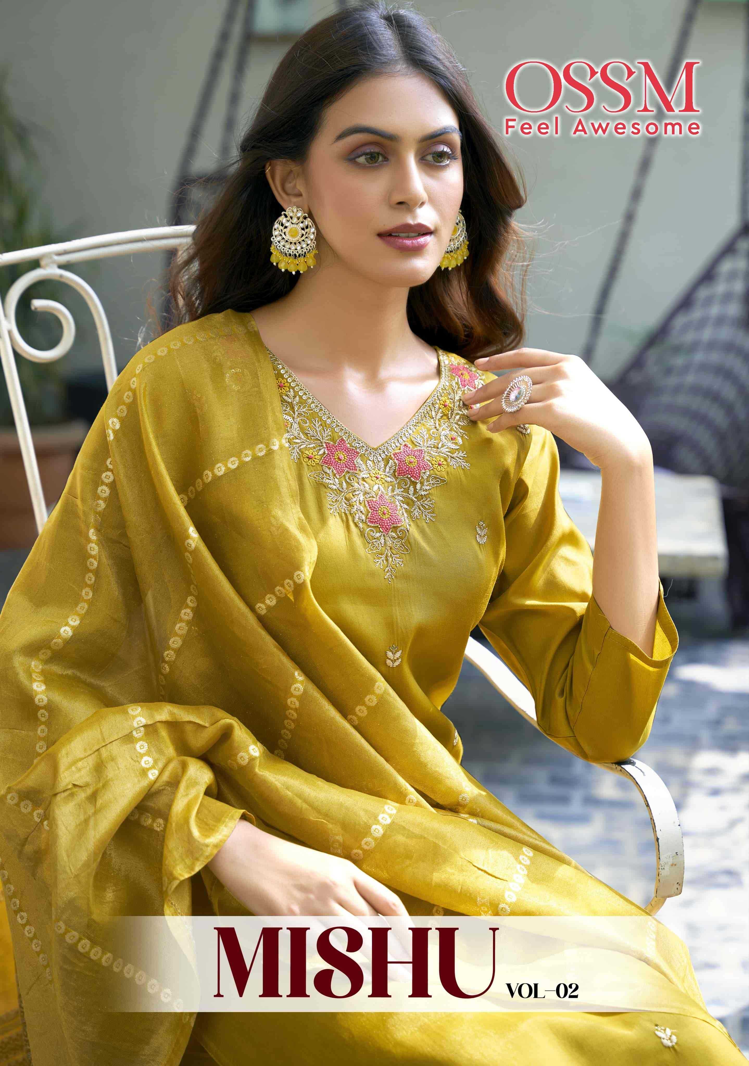 ossm mishu vol 2 roman simmer stylish fullstitch ladies suits