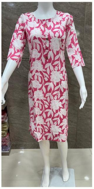 pr straight liva fullstitch unique print long kurti collection