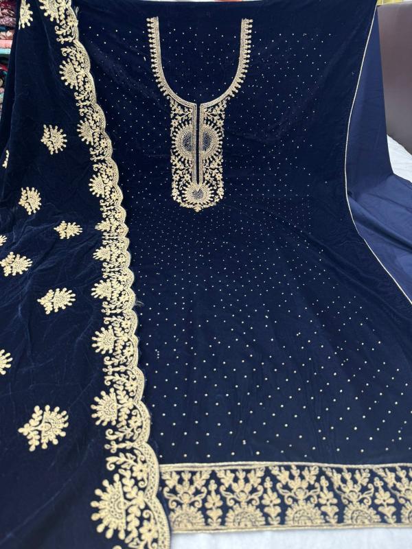 pr tango velvet swaroski work hit design modern pakistani suit 