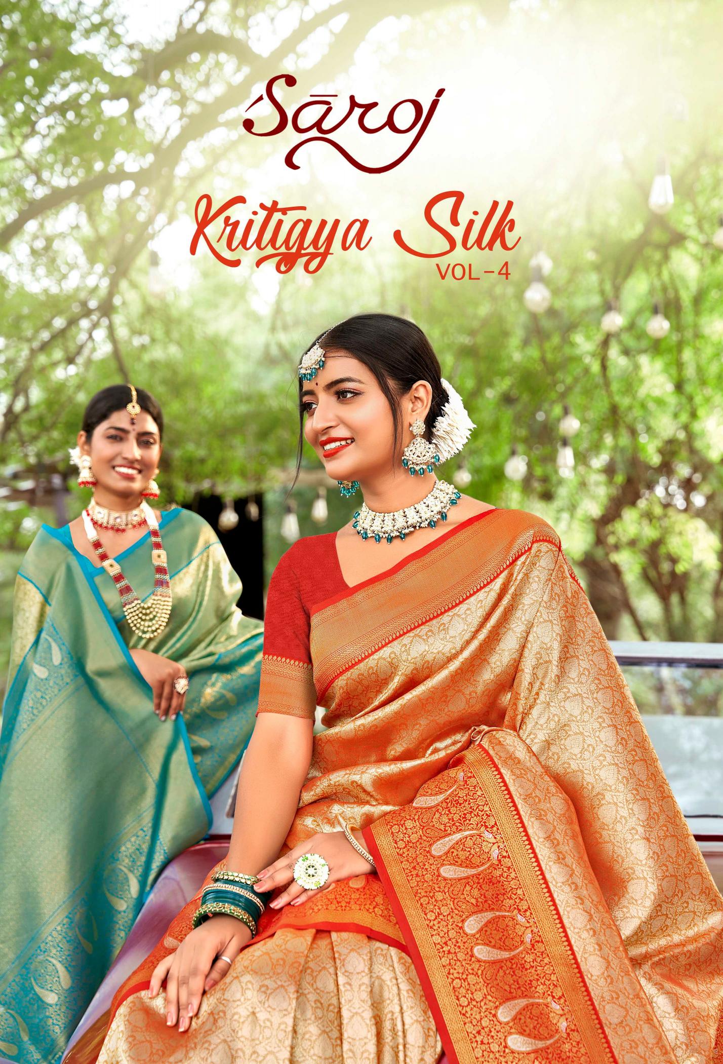 Kritigya Silk Saroj vol.4 Silk saree