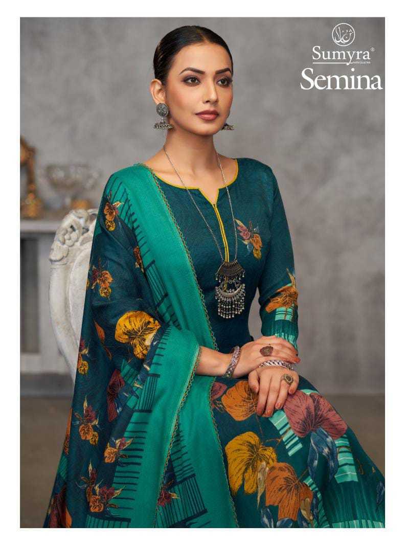 radhika fashion sumyra semina fancy print pashmina suits