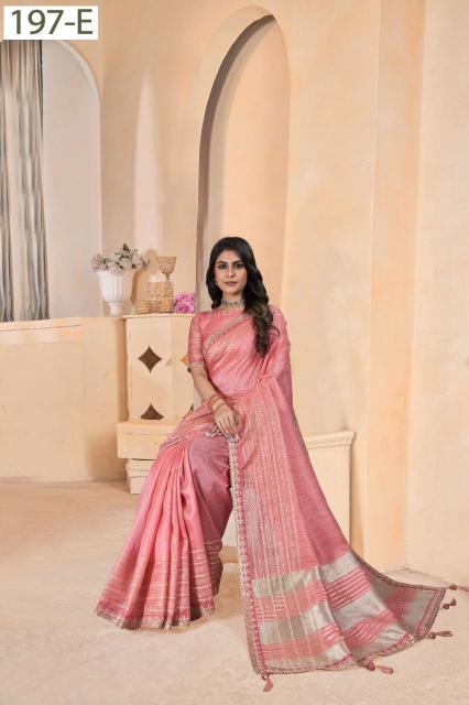 sumitra present sumitra vol 2 unique color coding work linen saree