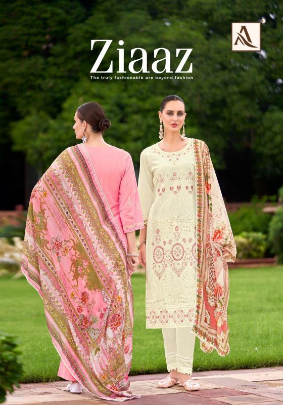 ziaaz by alok suits stylish embroidery cambric lawn pakistani suits