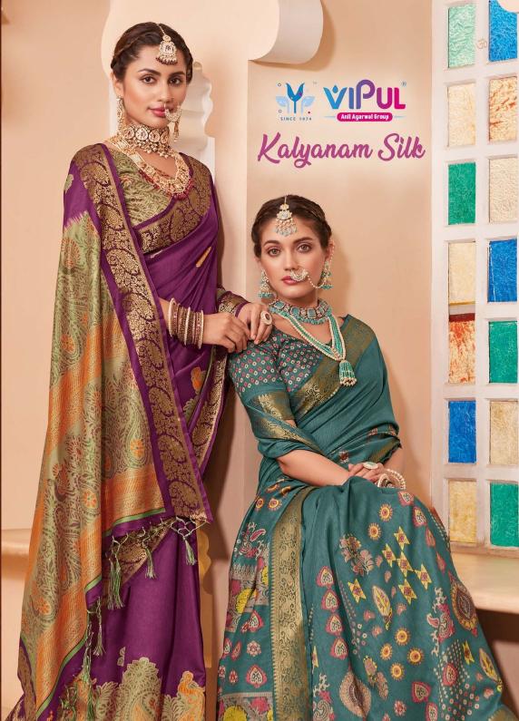 vipul launch kalyanam silk 87102-87109 best saree online 