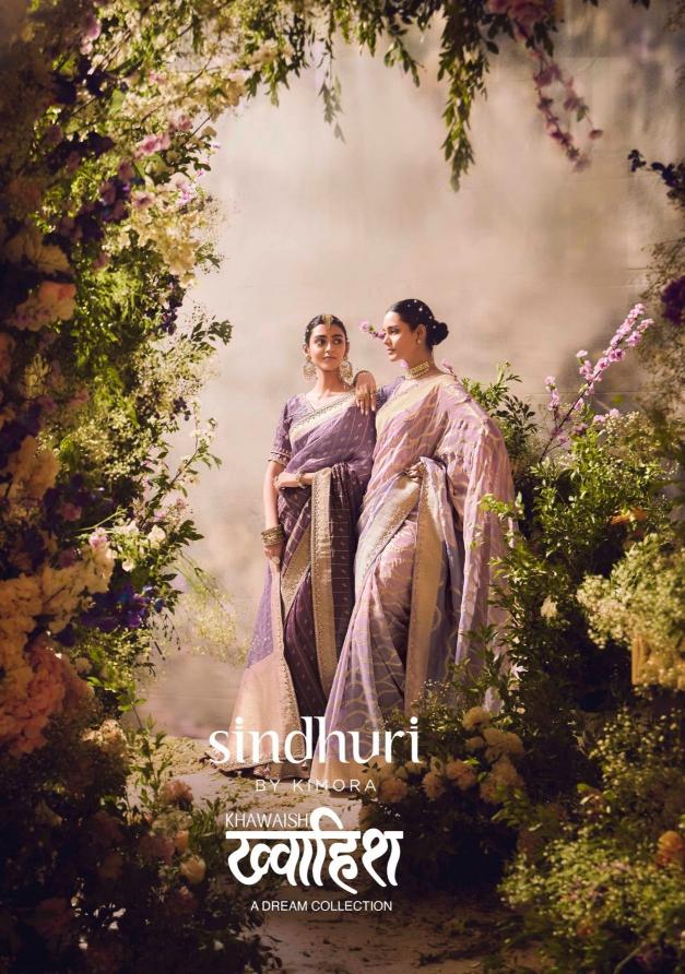 khwahish 330-340 by kimora ceremonial party wear elegant saree 