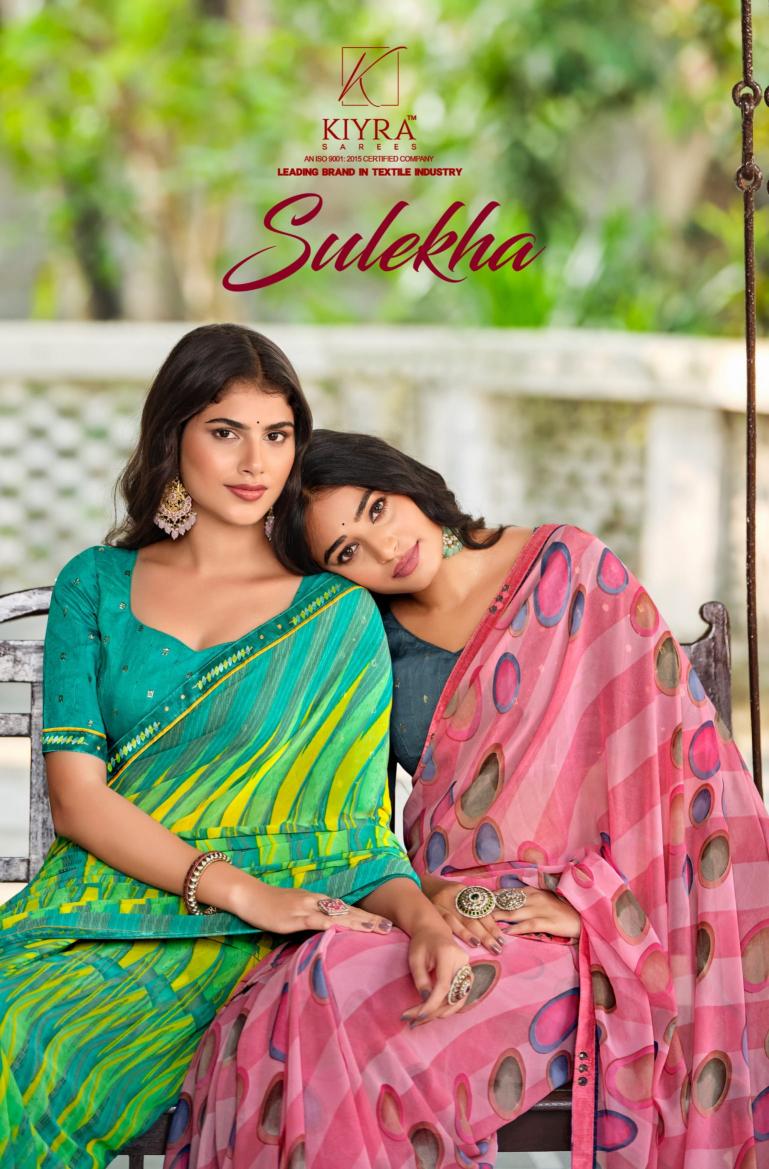 sulekha by kiyra fashionable daily wear saree
