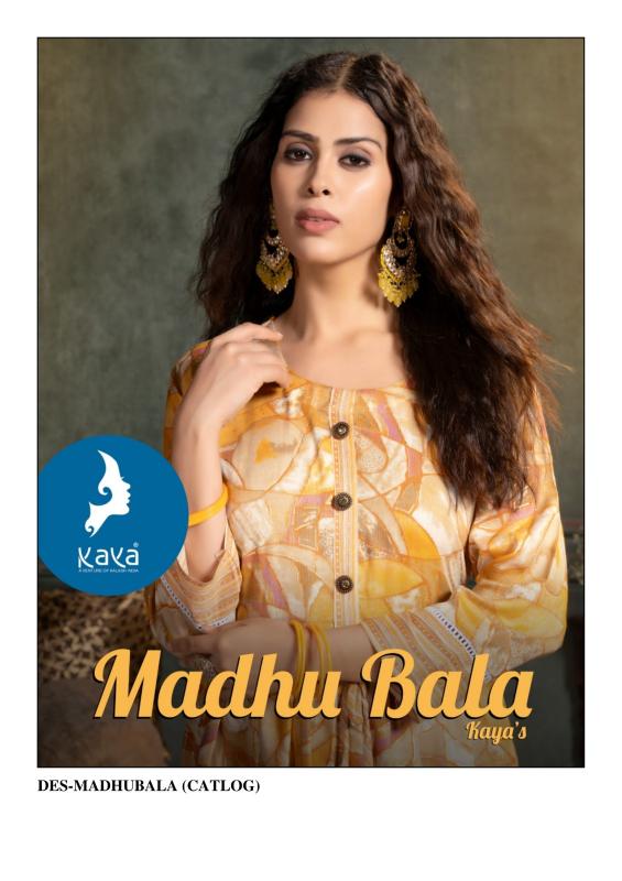 kaya madhu bala beautiful capsule foil print big size fullstitch long kurti