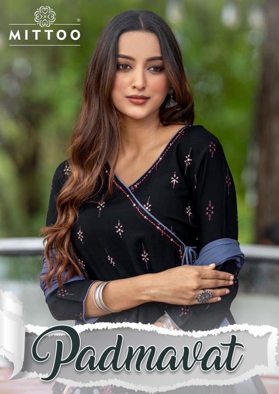mittoo padmavat vol 1 rayon stylish fully stitch best design kurti online 