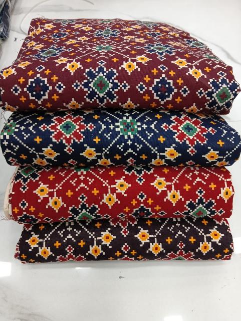 pr bandhni part 1 4 colour matching set riyon to rayon printed saree online