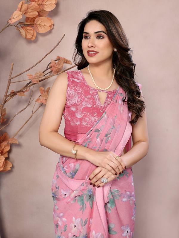 pr gopi casual wear unique print moss silk saree collection