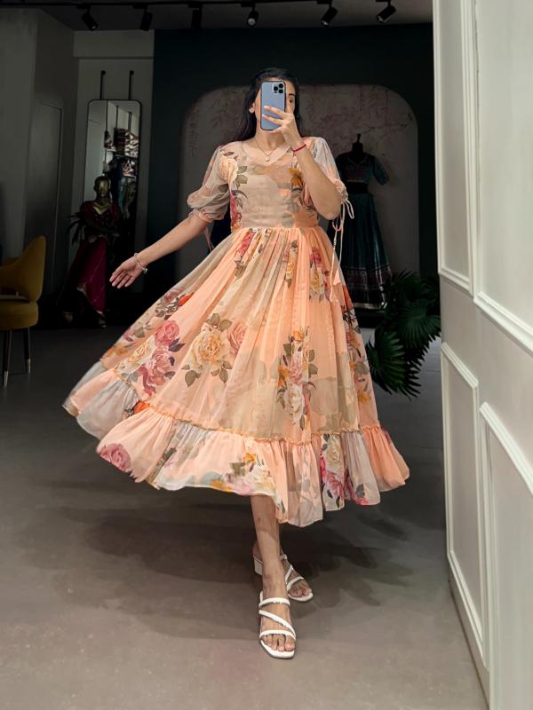 pr nnk4514 georgette style elegant style long kurtis collection online 