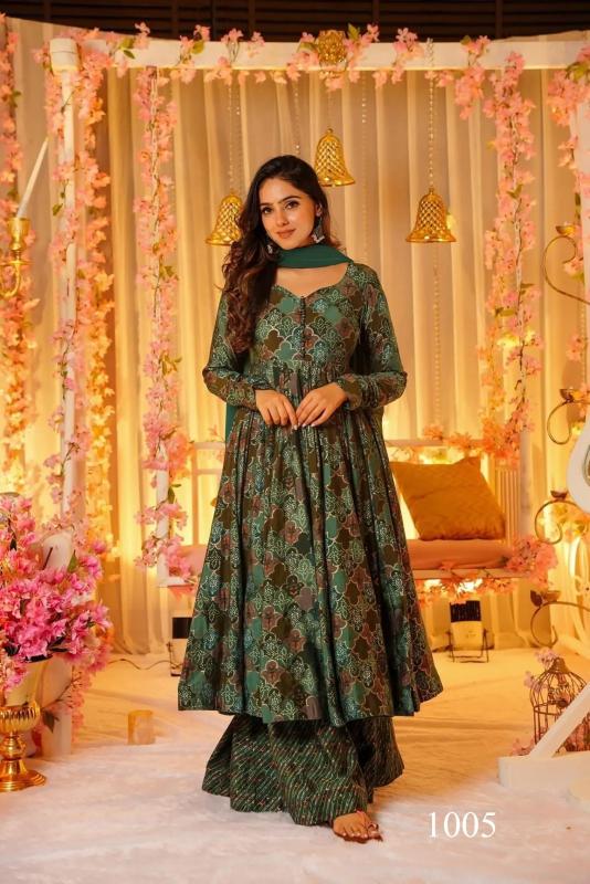 pr vyoma vol 1 muslin full stitch fashionable design plus size gown set 
