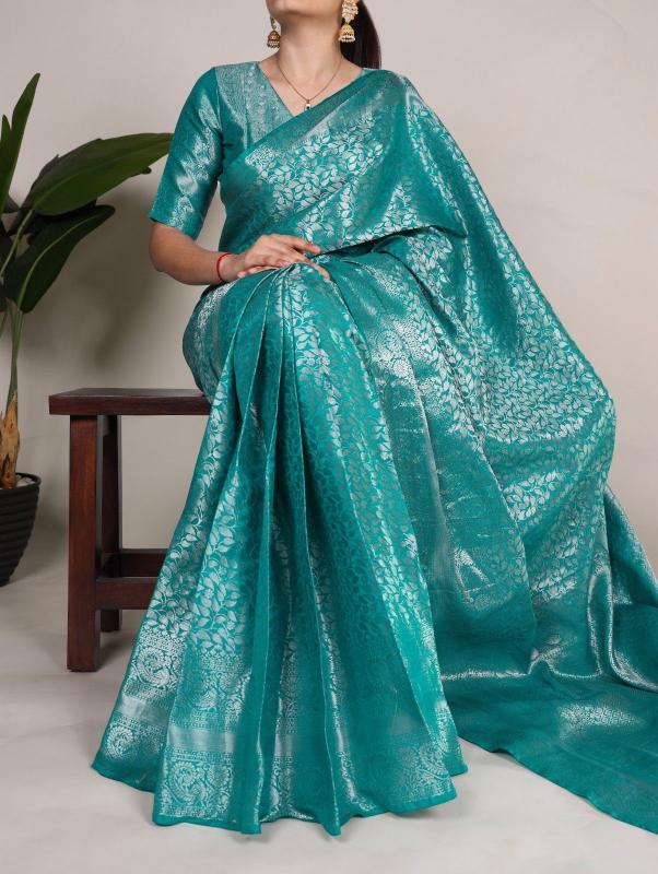 pr ynf7404 kanjivaram fashionable design saree exports 