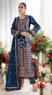 ramsha r 1207 nx fullstitch winter special velvet ladies suits