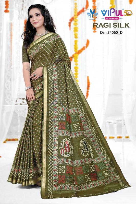 vipul presents ragi silk 34060 series hit design best saree online 