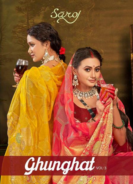 Ghunghat Jharkan Saroj  Vol.3 Silk saree 