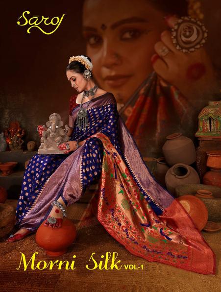 Morni silk Saroj Vol.1 Soft Paithani silk