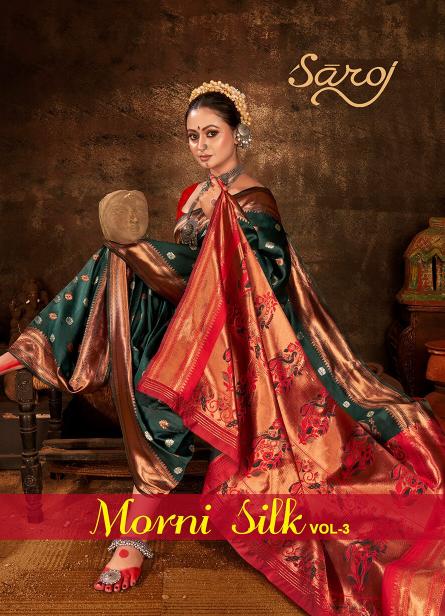  Morni silk Saroj Vol.3 Soft Paithani silk
