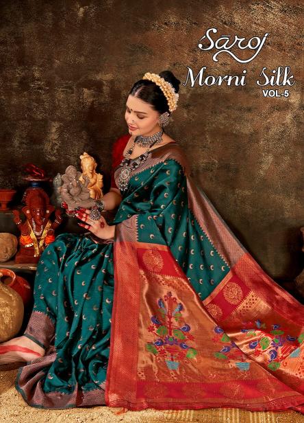 Morni silk Saroj Vol.5 Soft Paithani silk