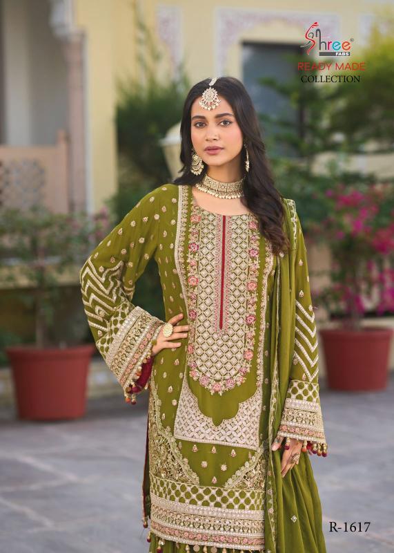 DN 1617a-1617d by shree fabs pakistani designer aix tex chinon readymade salwar suits 