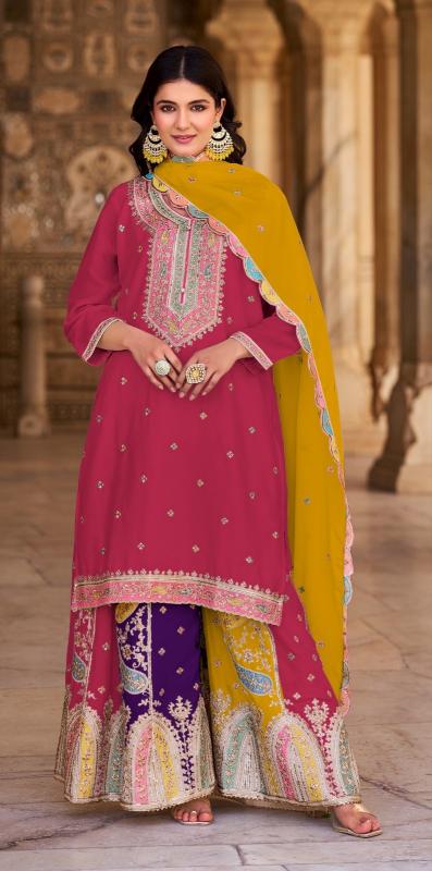 shree fabs k 5111 heavy embroidery trendy suits with stitch plazzo
